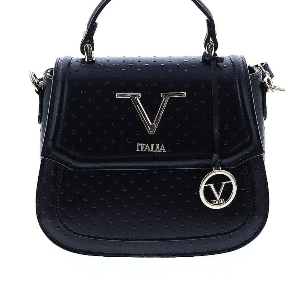 V ITALIA VERSACE 1969 Logo Crossbody Bag black